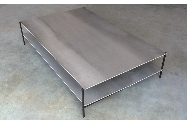 SNELLA coffee table. Ceramic top / steel legs.