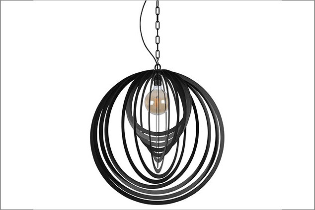 Limone hanglamp 60 cm. Dimmable LED light bulb not included.