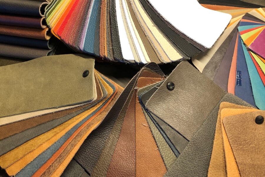 available leathers in shop